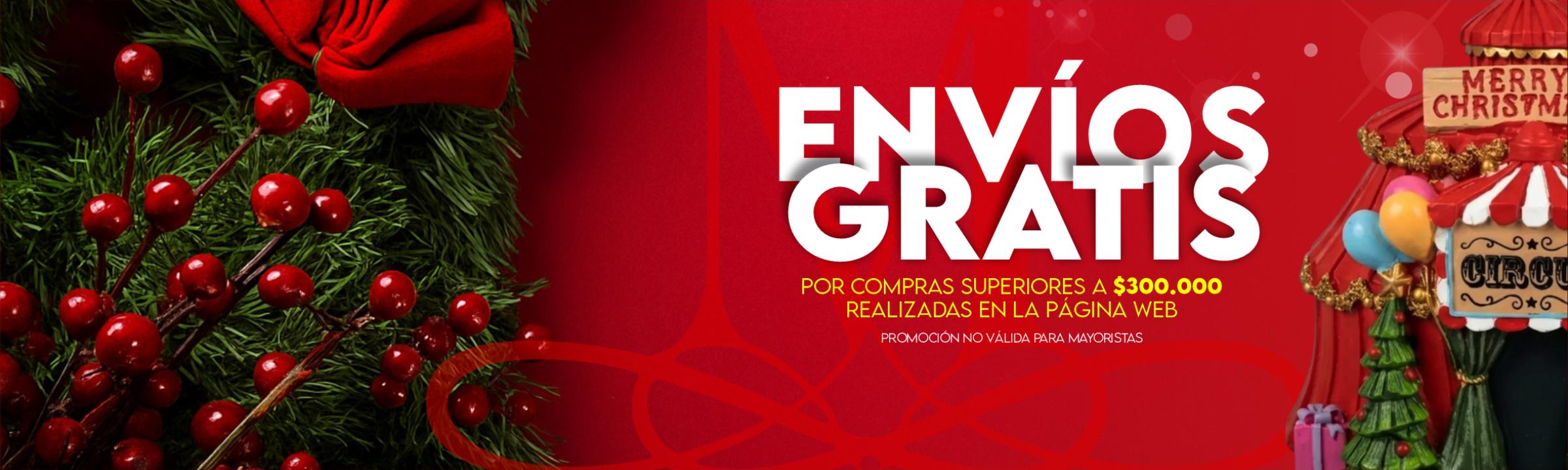 ENVÍOS GRATIS NAVIDAD 2026