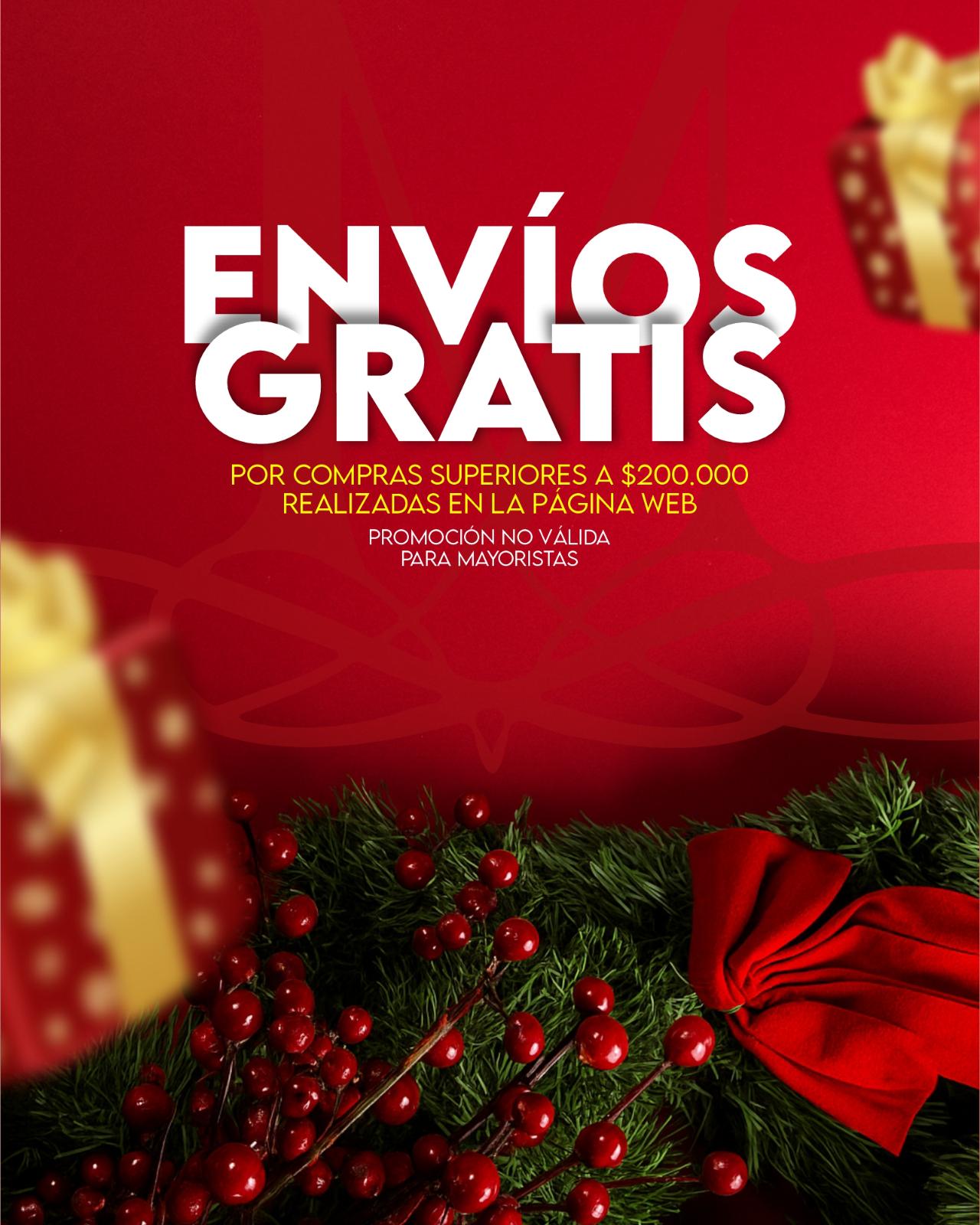 ENVÍOS GRATIS NAVIDAD