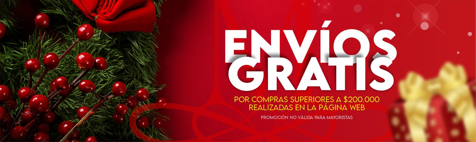 ENVÍOS GRATIS NAVIDAD