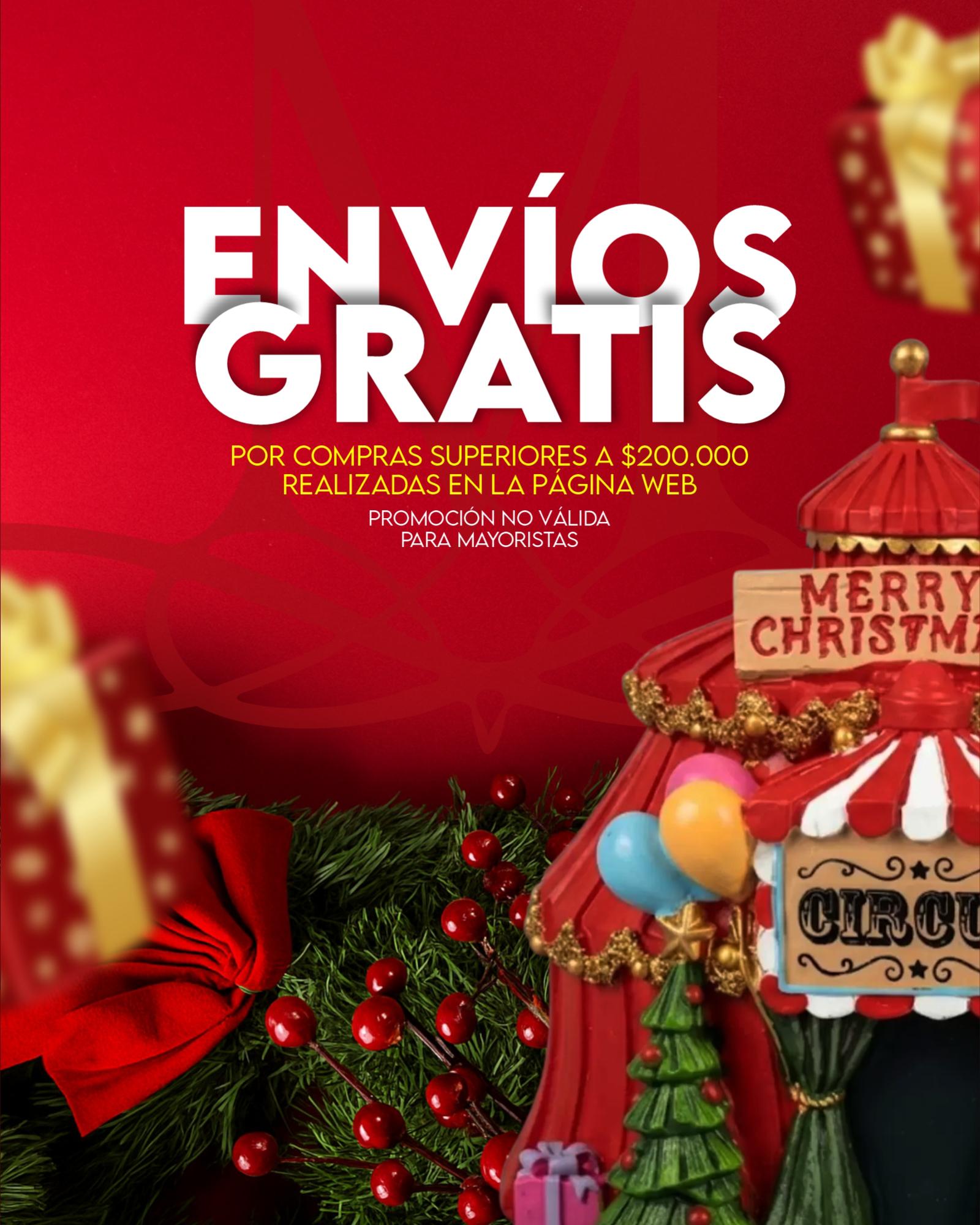 ENVÍOS GRATIS NAVIDAD 2026