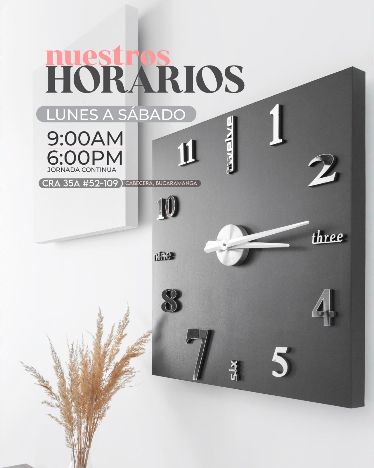 HORARIOS