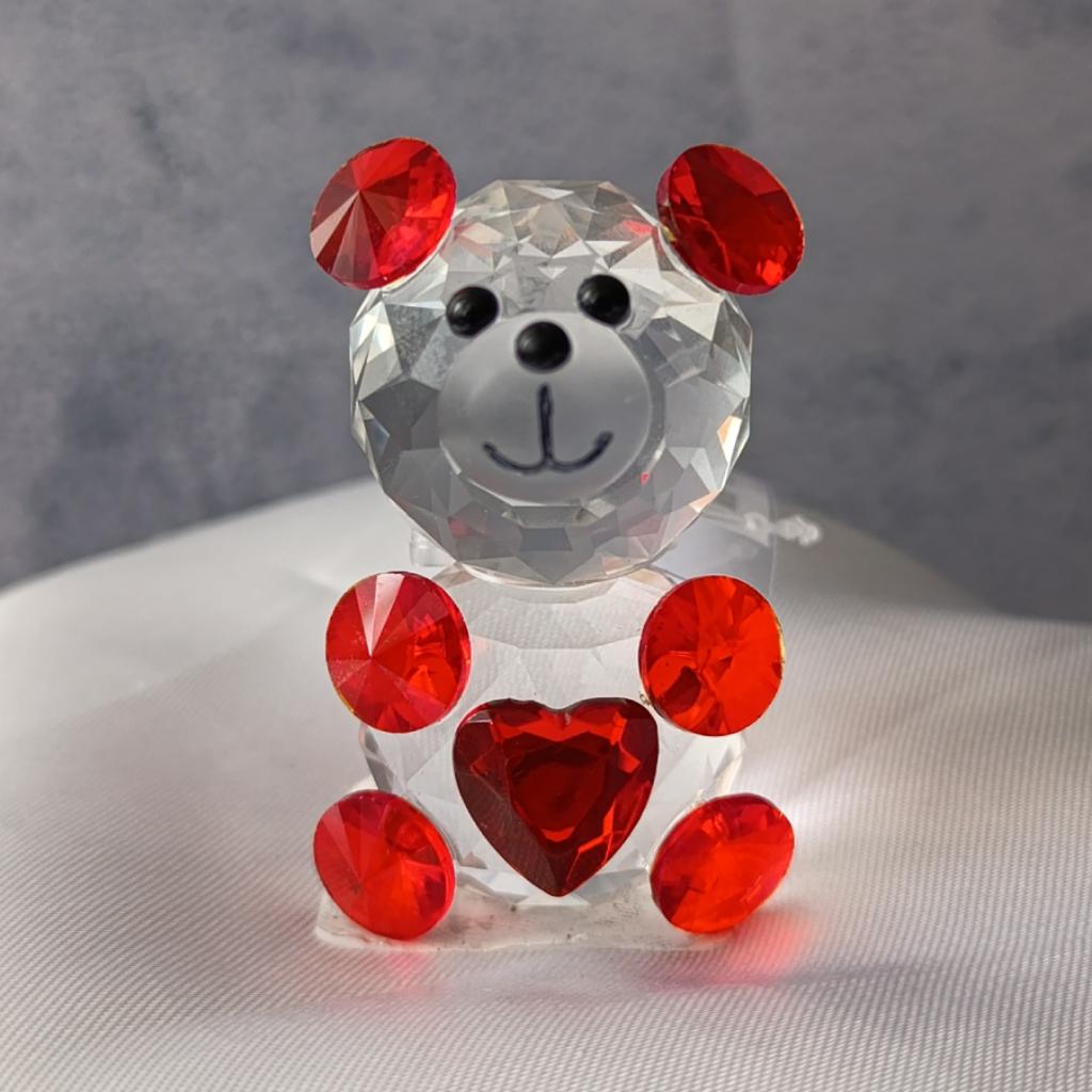 ESCULTURAS OSO PANDA ROJO DE CRISTAL AILURUS_1