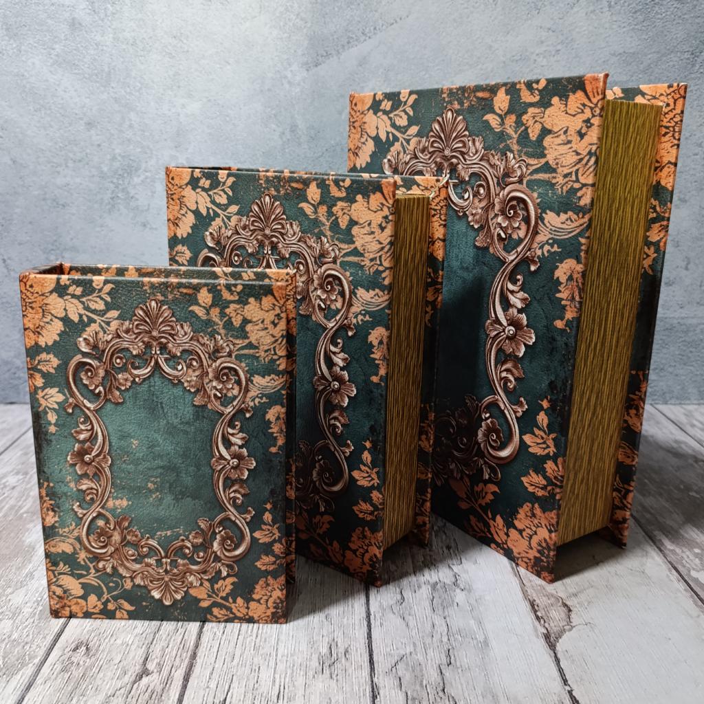 LIBROS DECORATIVOS MAXI  X 3 PCS  - MarkoRegalos