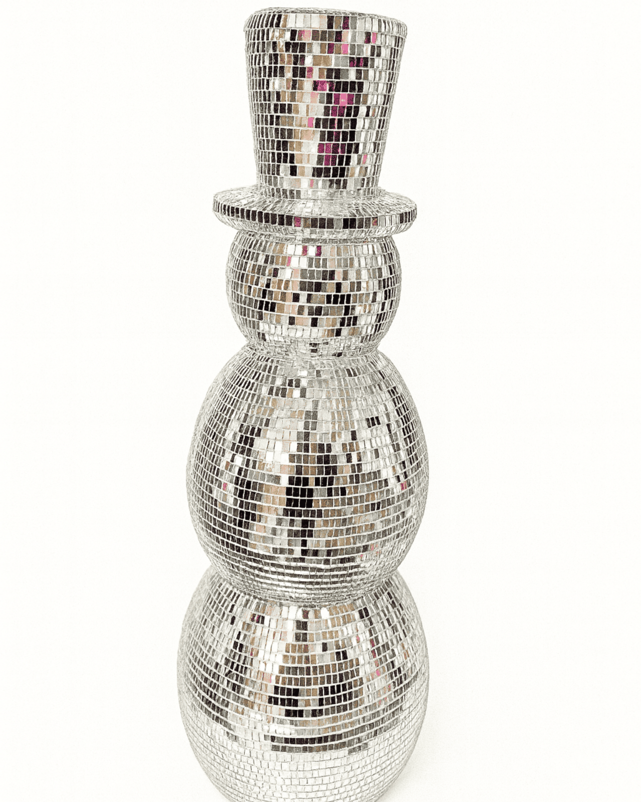 FIGURA HOMBRE DE NIEVE ESPEJO  - MarkoRegalos