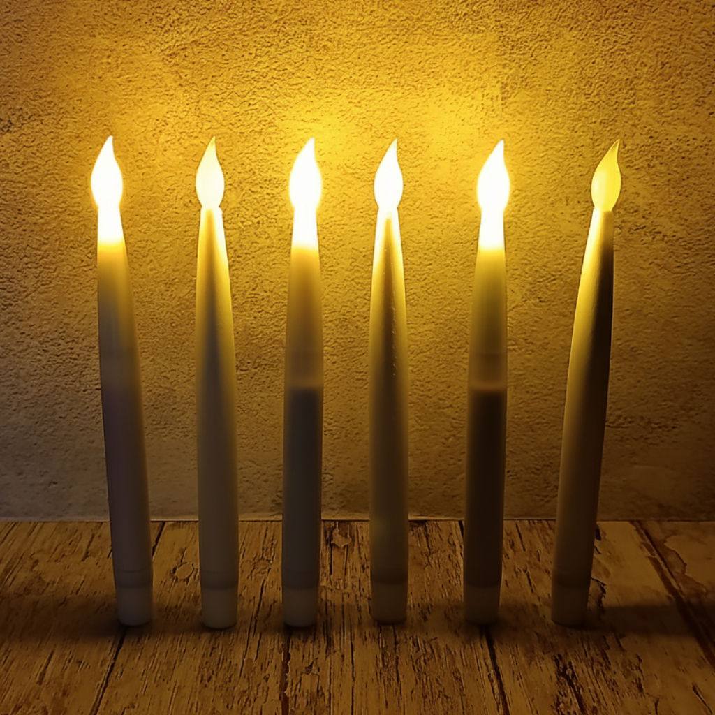 VELA PLASTICA X SET  - MarkoRegalos