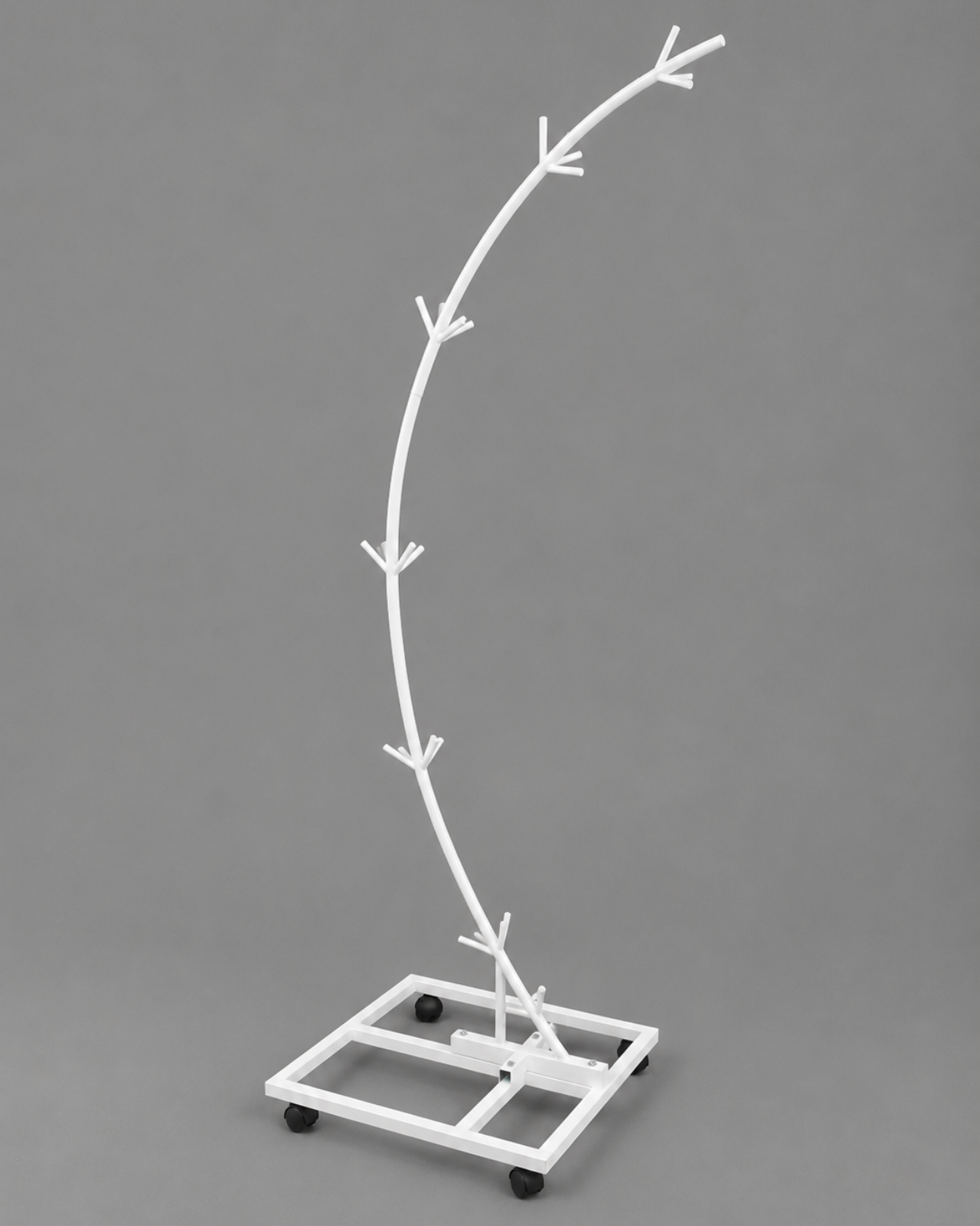 ESTRUCTURA METÁLICA PORTA FLORES CON RUEDAS - MarkoRegalos