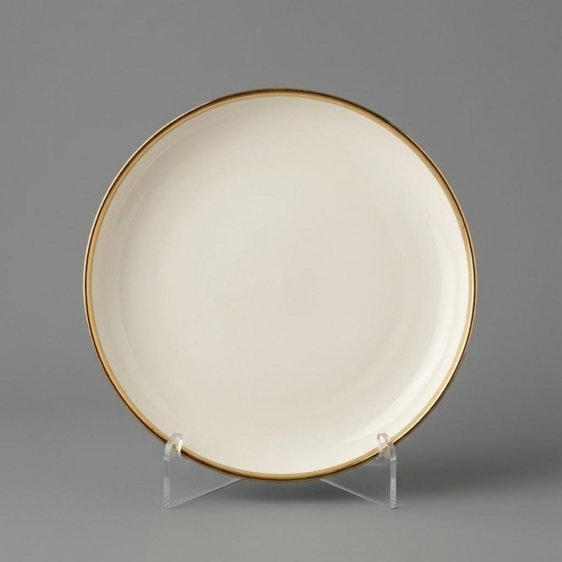PLATO PORC BORDE ORO 25 CM_1
