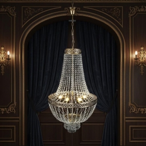 LAMPARA COLGANTE LUXURY 60*80cm metal, acrílico_1