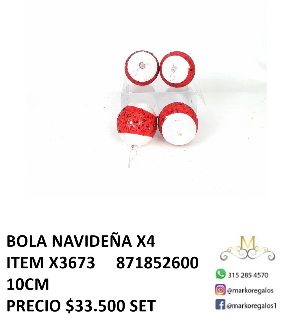 Bola nav x 4 pcs x3673_1