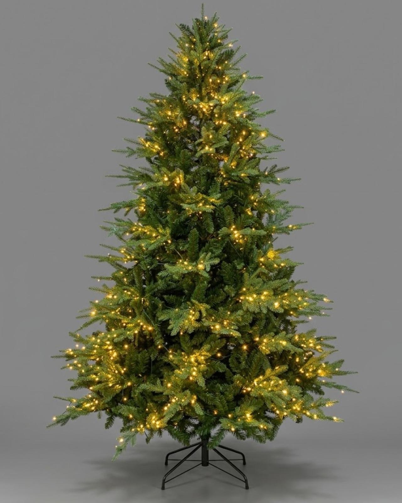 ÁRBOL RAMA MIXTA LUZ CALIDA 240CM_1