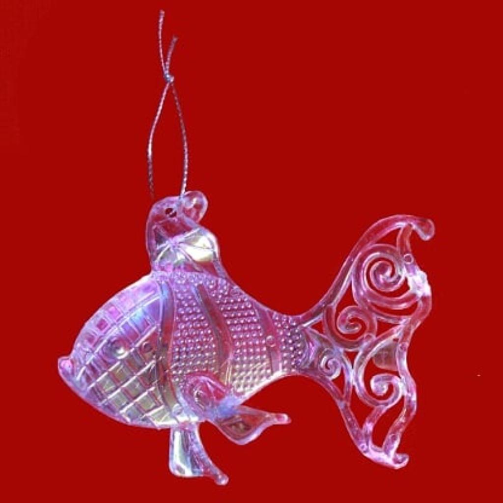 Pez acrilico navideño - MarkoRegalos