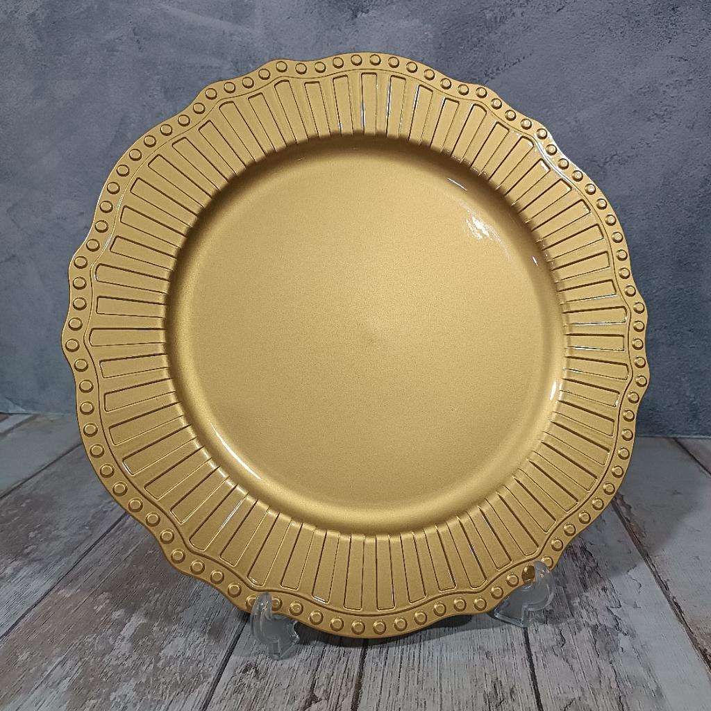 PLATO BASE LETIZIA - MarkoRegalos