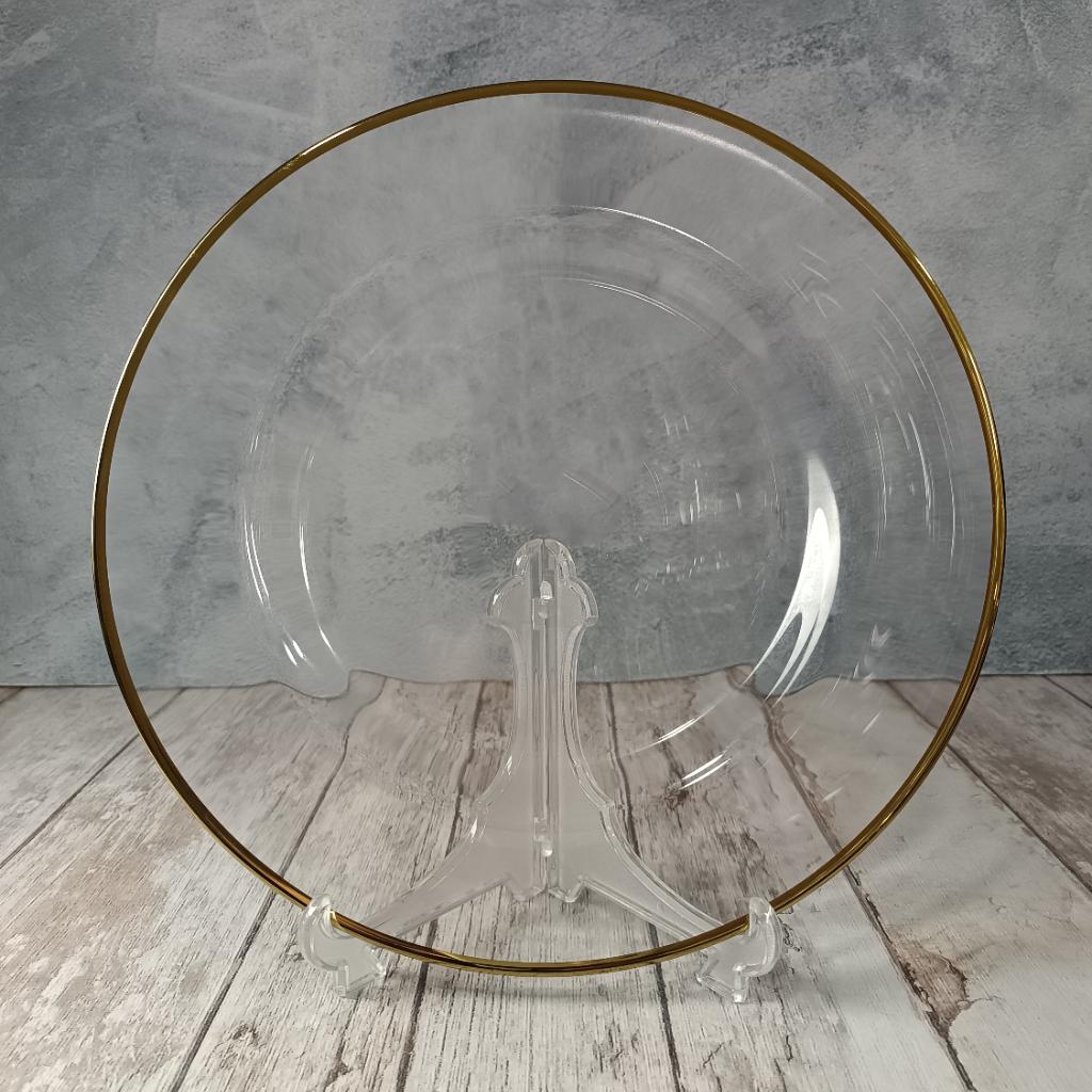 PLATO VIDRIO, 32,5 CM  - MarkoRegalos