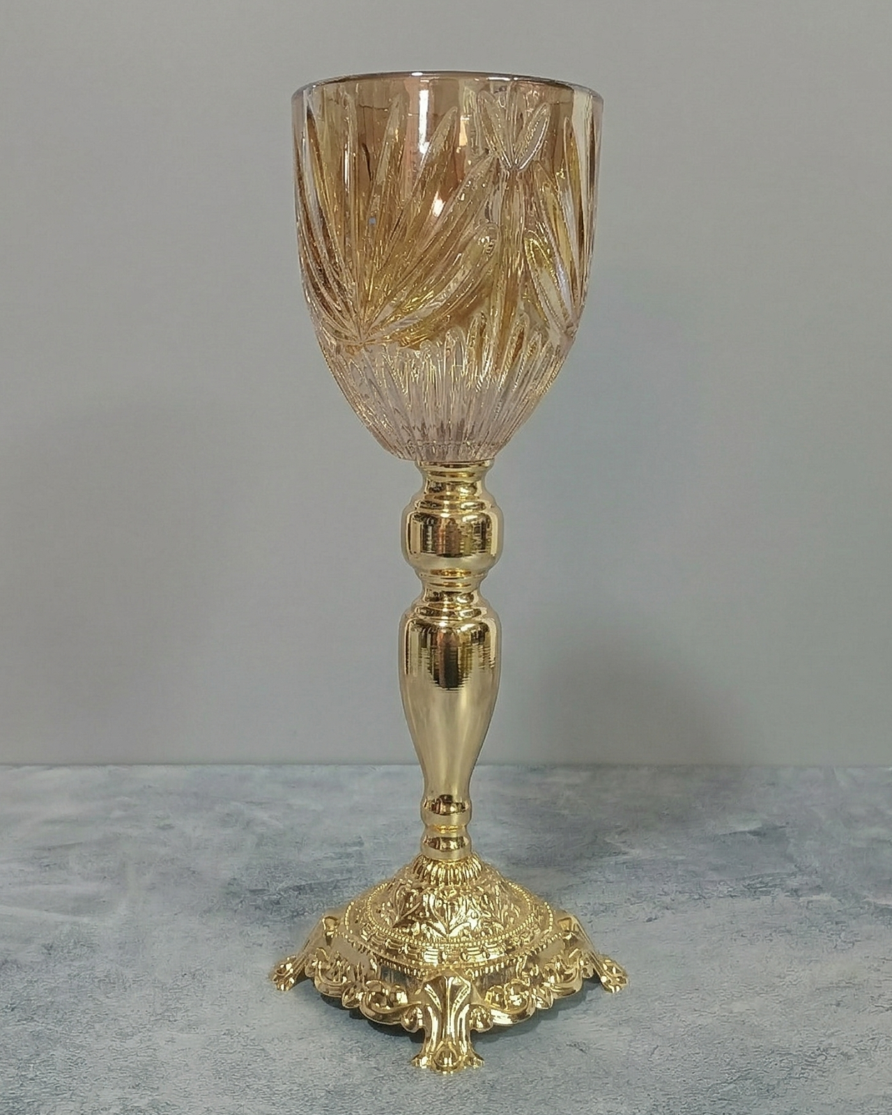 FLORERO GOLD - MarkoRegalos