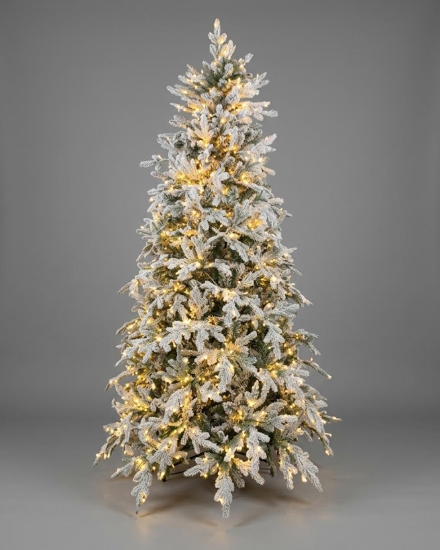 ARBOL NEVADO CON LUZ 210CM_1