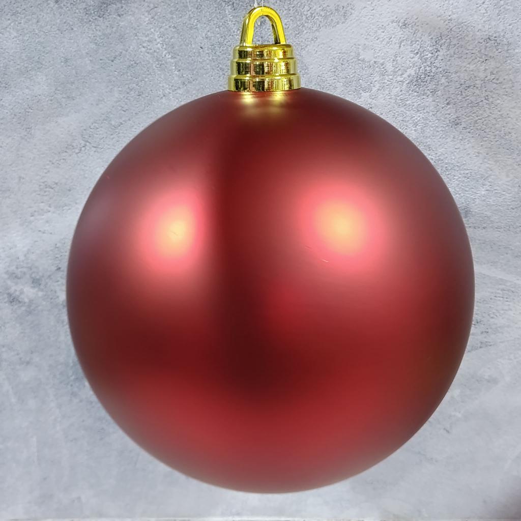 BOLA ROJA NAVIDEÑA 30CM_1