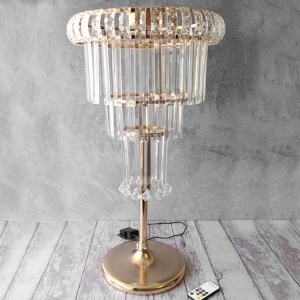 LAMPARA GLAM GOLD CON CONTROL REMOTO_1