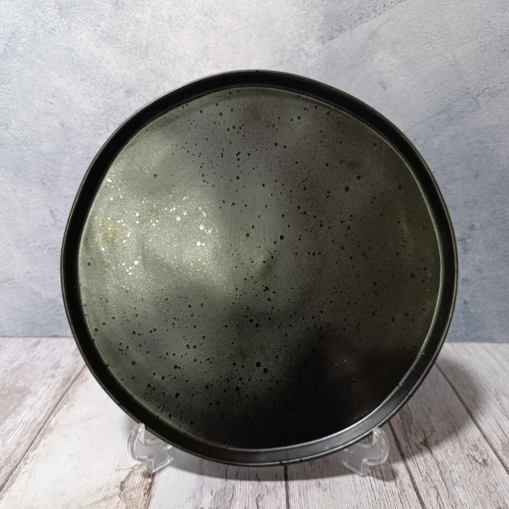 PLATO BLACK  28 CM   PORCELANA_1