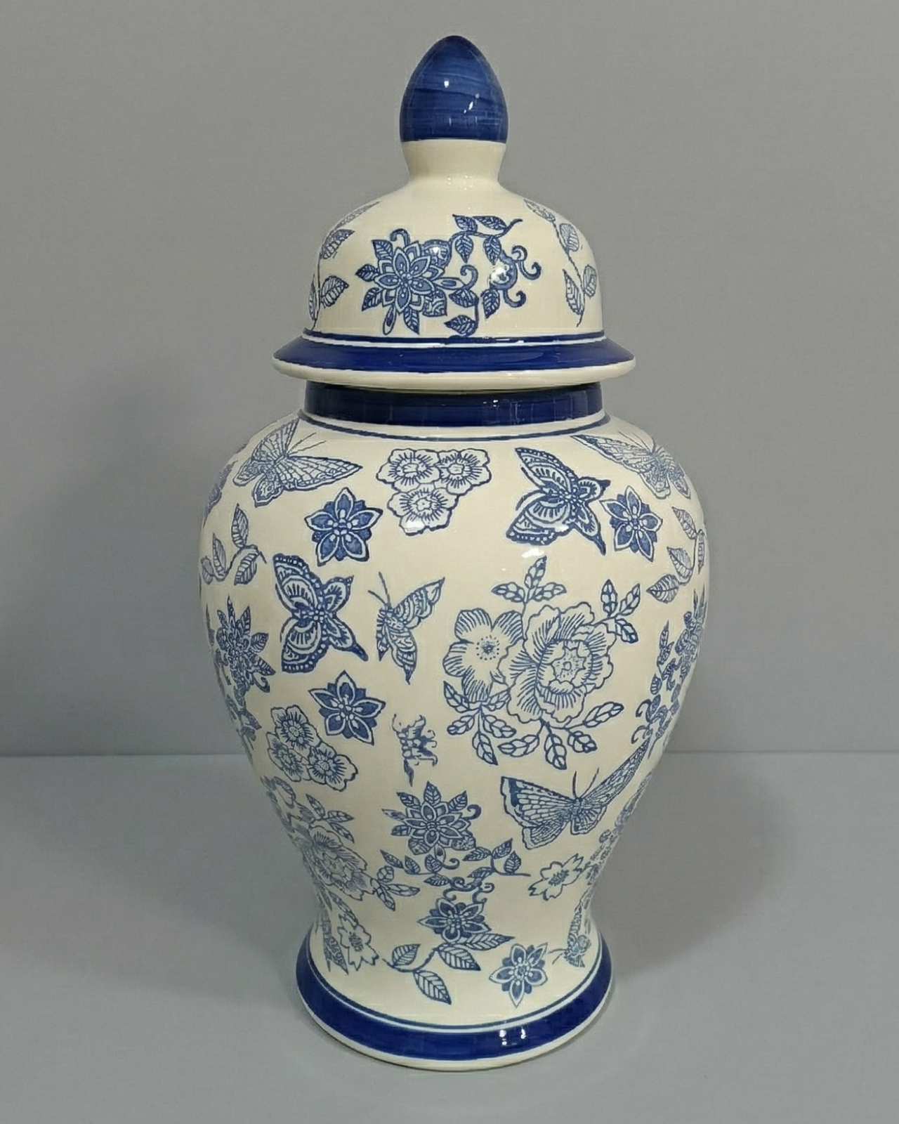 ANFORA ROYAL BLUE L - MarkoRegalos