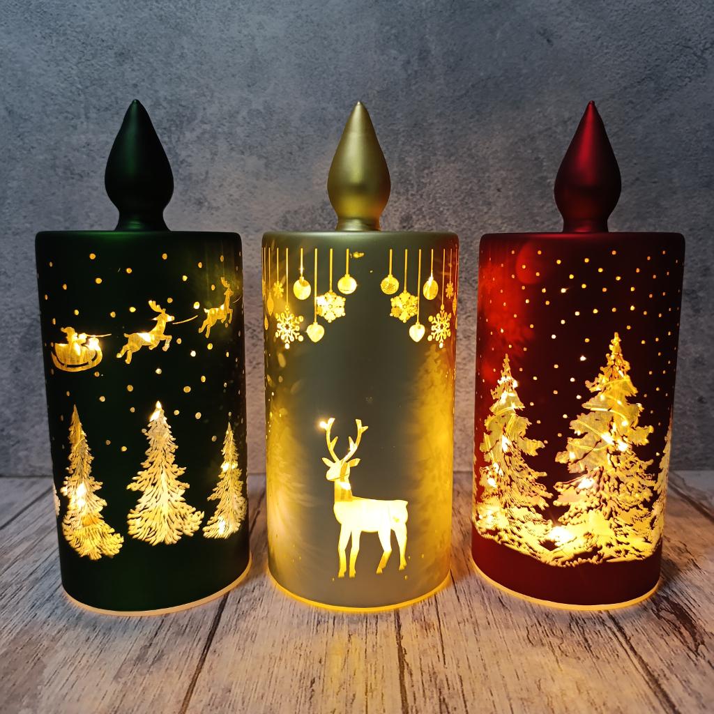 VELA DECORATIVA NAVIDEÑO _1