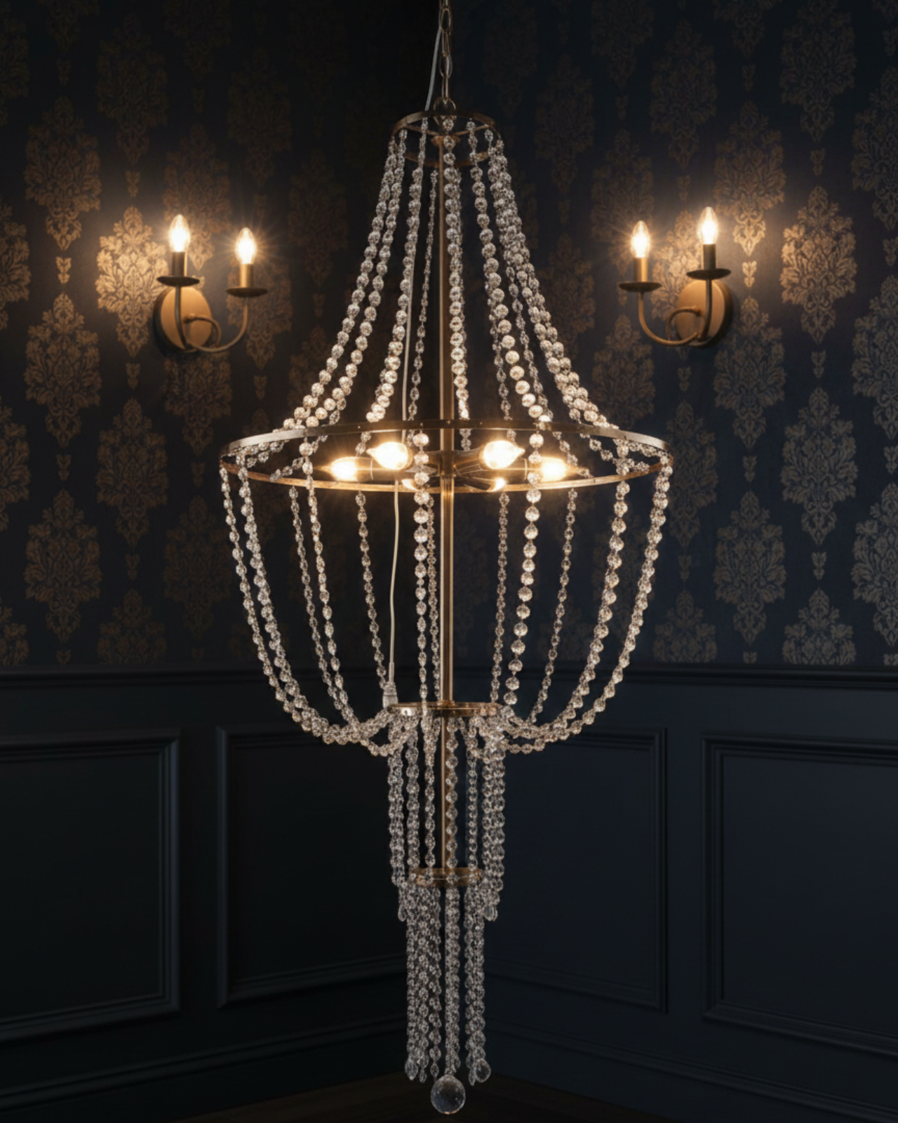 LAMPARA COLGANTE GLAM - MarkoRegalos