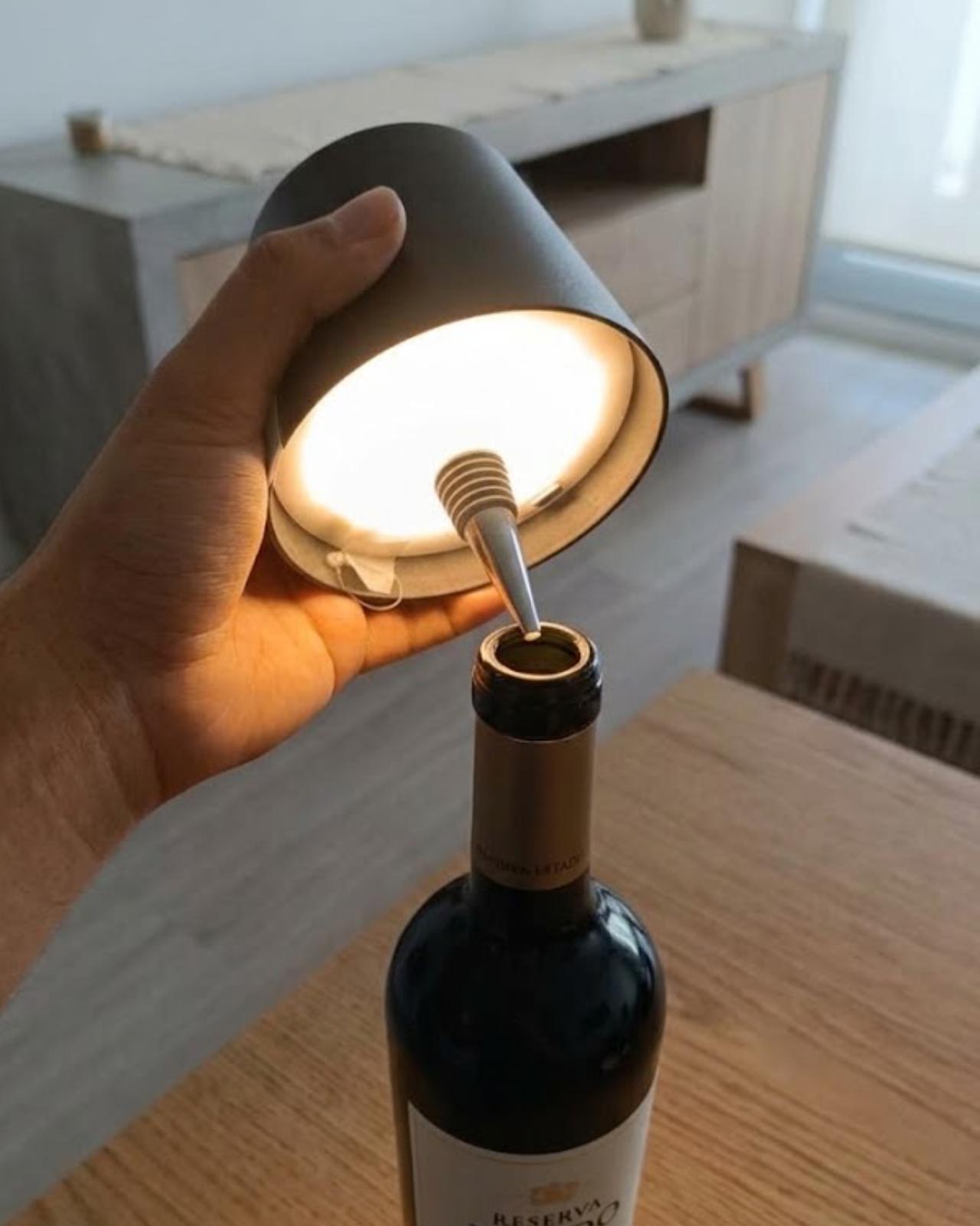 TAPÓN BOTELLA LÁMPARA - MarkoRegalos