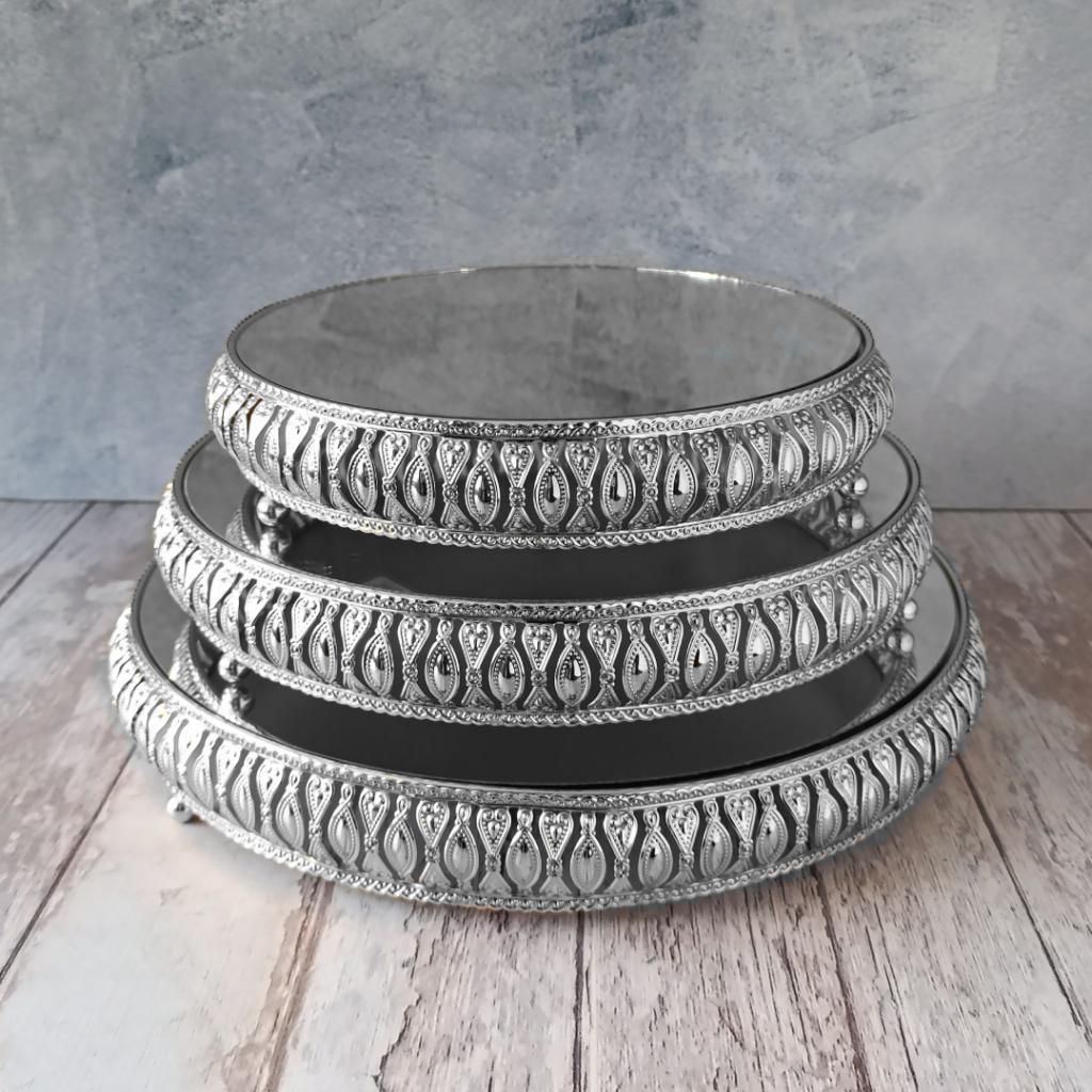 TORTERA SILVER DIOR X 3 PCS_1