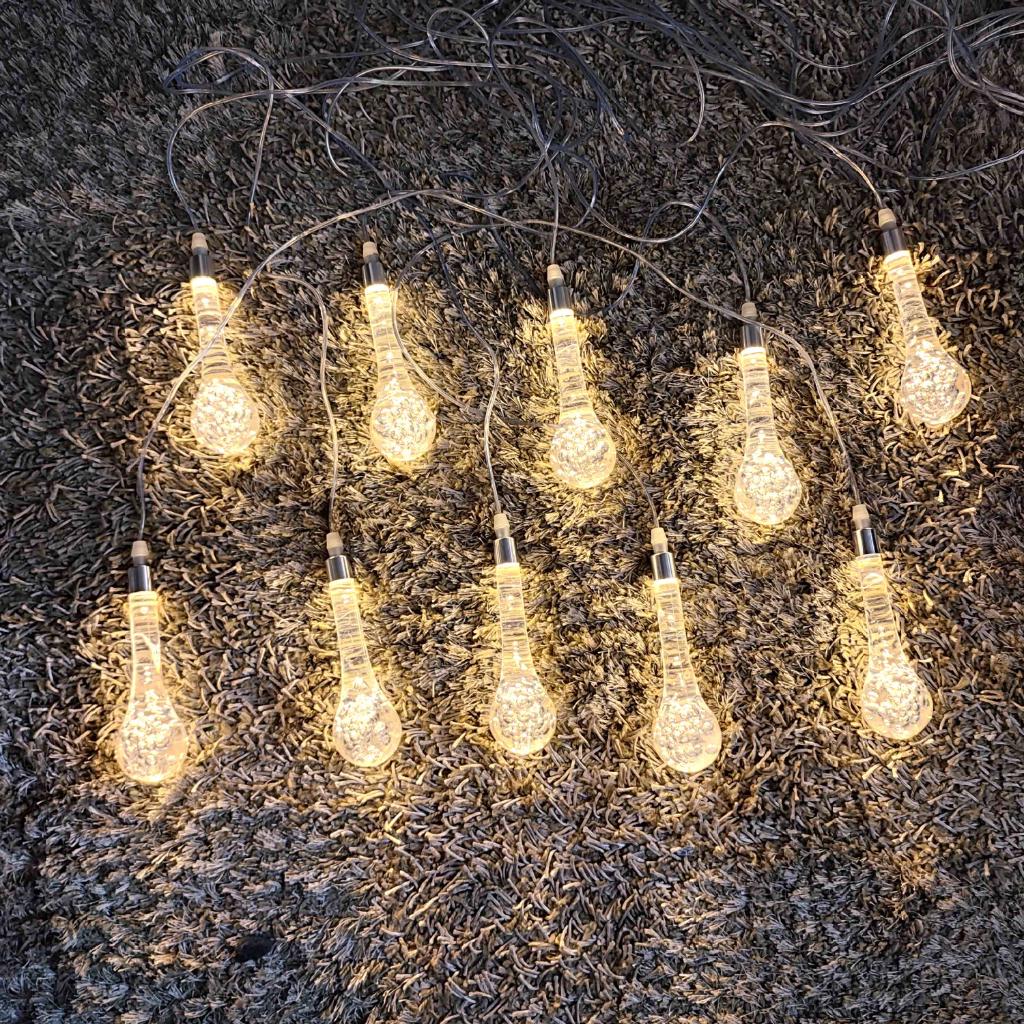 LUZ DOMEKA 18×5CM, CON 10 GOTAS CON LUZ CALIDA_1