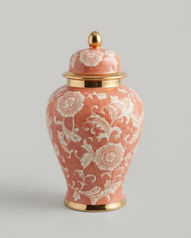 ÁNFORA PORCELANA ROSA M_1