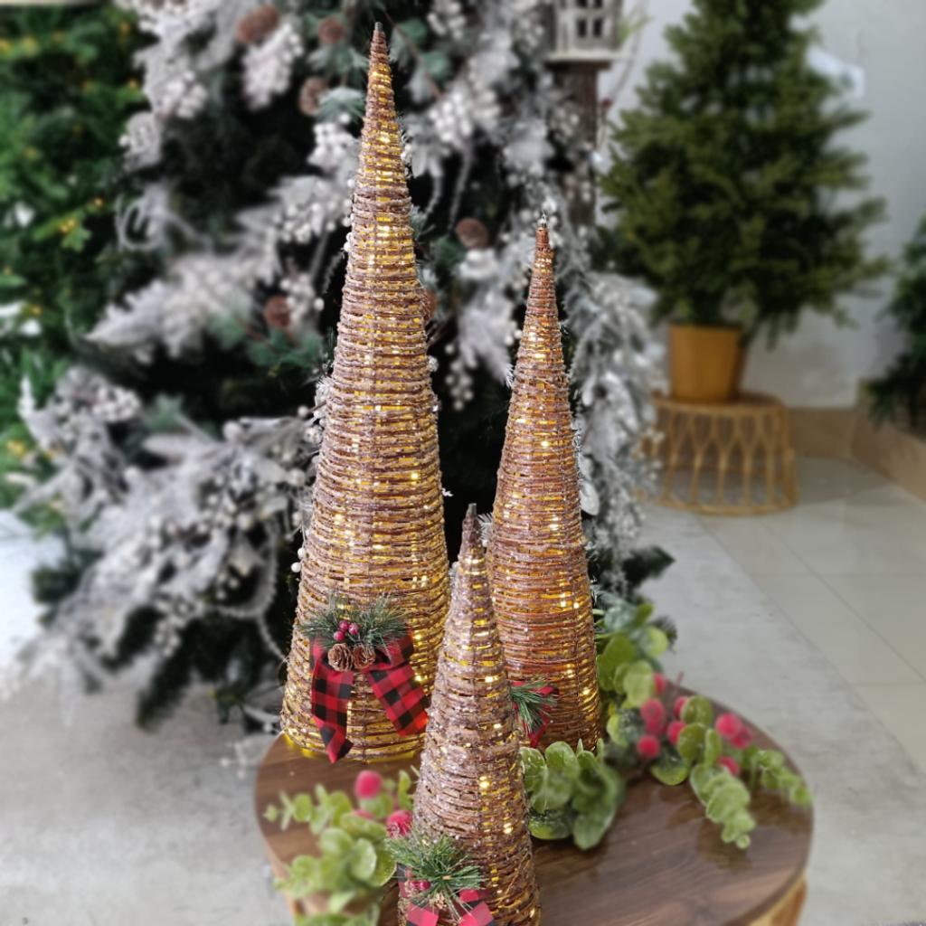 CONOS NAVIDEÑOS  SET X 3PCS_1