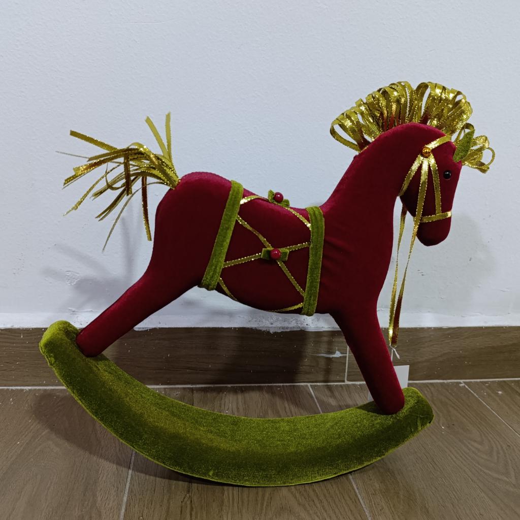CABALLO DECORATIVO NAVIDEÑO  - MarkoRegalos