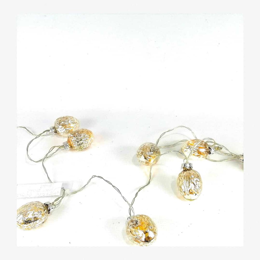 Luces de Piñas Pino de Navidad X10 - MarkoRegalos