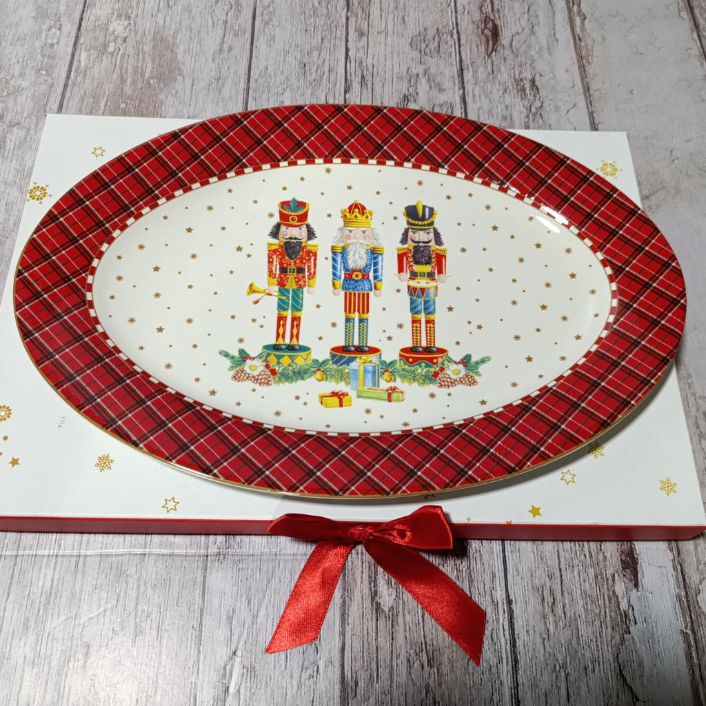 PLATO EN CERAMICA DE NAVIDAD _1