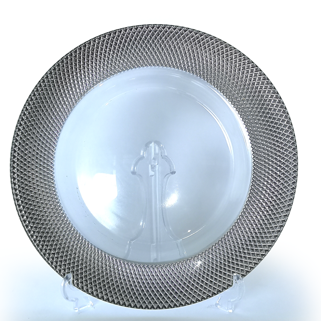 PLATO HOLLYWOOD ORILLO PLATA 26,5CM _1