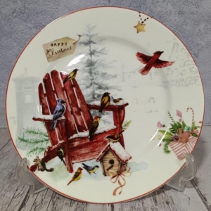 PLATO NAVIAD CERAMICA MILU 20.5CM↔ PORCELANA_1