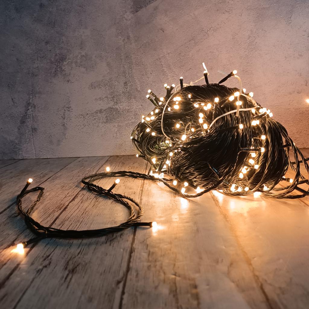 INSTALACIÒN 480 LUZ, 100 MTS CABEL VERDE - MarkoRegalos