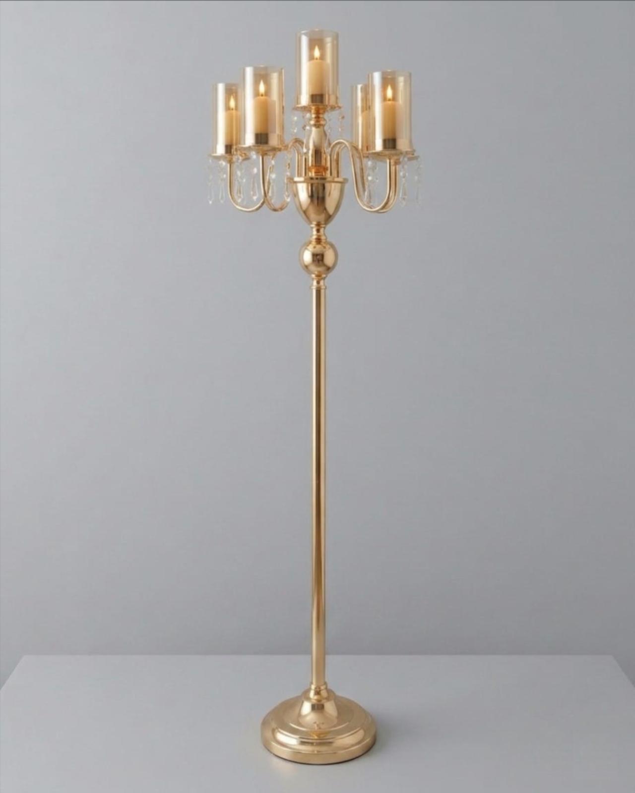 CANDELABRO GOLD - MarkoRegalos