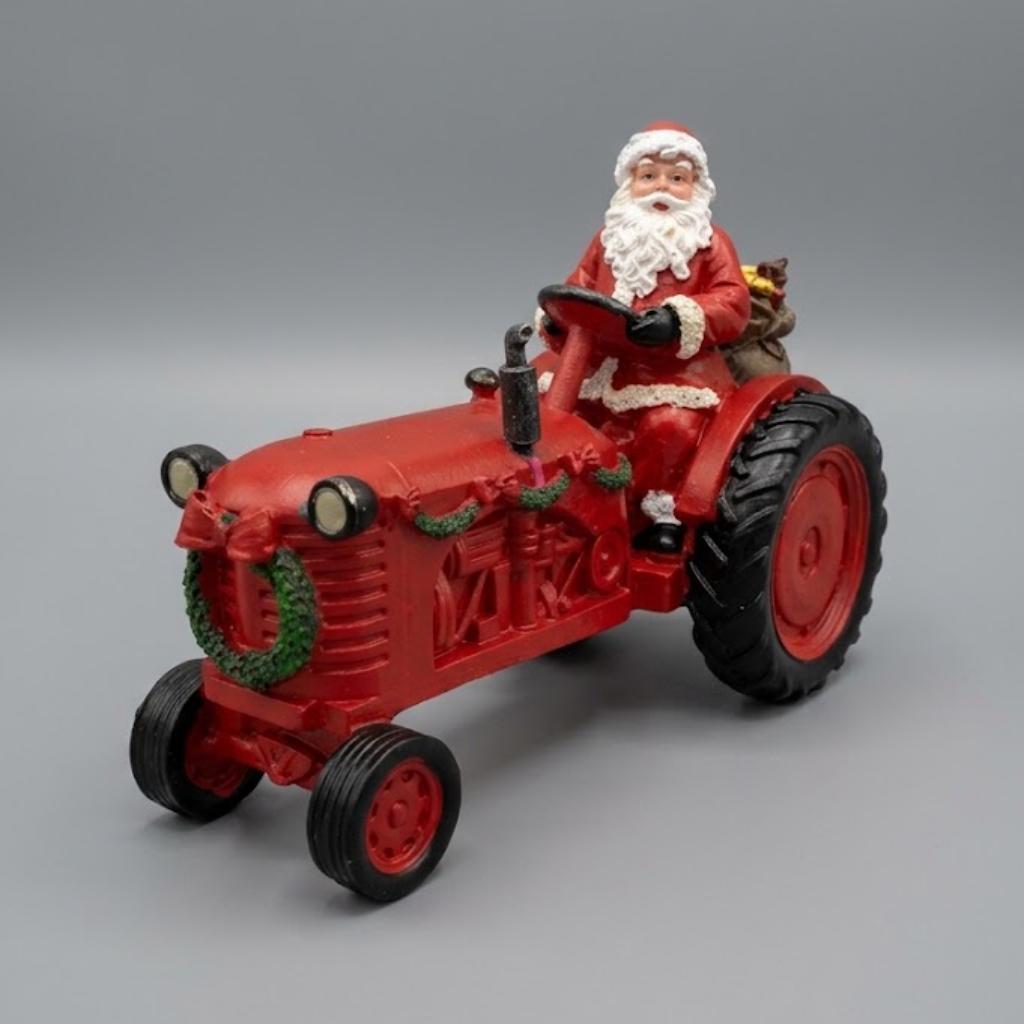TRACTOR SANTA CON LUZ - MarkoRegalos