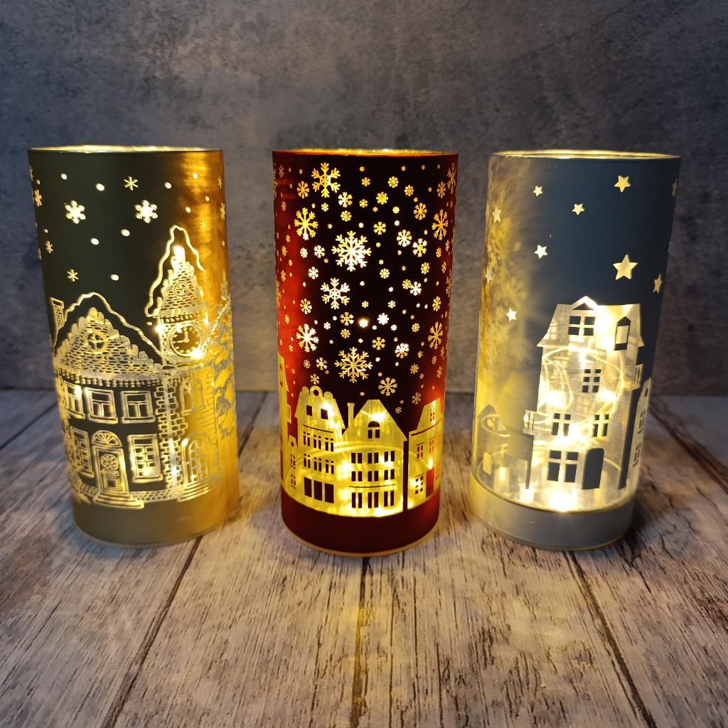 VELON DECORATIVO NAVIDAD C LUZ_1